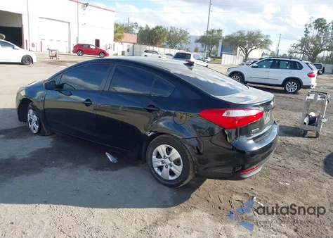 2014 Kia Forte Lx from USA, damaged, VIN KNAFK4A64E5245826